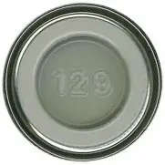 Humbrol No.129 U.S. Gull Grey Satin Enamel 14Ml 1