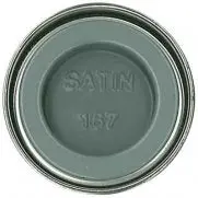 Humbrol No.167 Raf Barley Grey Satin Enamel 14Ml 1
