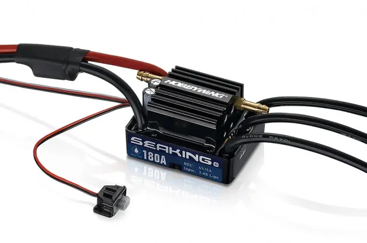 Hobbywing 180A-V3 Seaking Brushless Marine Esc - Hw30302401 1