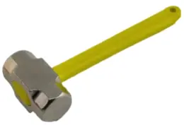 Rct Metal Hammer - Yellow Handle For 1/10 Rc Crawler - Rctsm01006a 1