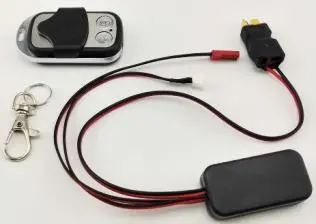 Rct Winch Remote Controller With Esc Shared Battery Connector T Plug Shared Receiver Box: 45X24x14mm Distance: 20 Meters Forward And Backward Brake - Rctew02003a 1