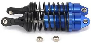 Rct Alumium Front Spring Set - Blue For Traxxas Stampede Slash Rustler 4X4 - Rctt090a2blue 1
