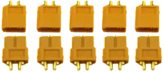 Rct Xt60 Plug Male & Female 5 Pairs- 10Pcs - Rctp01019 1