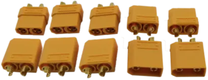 Rct Xt90 Plug Male & Female 5 Pairs- 10Pcs - Rctp01020 1