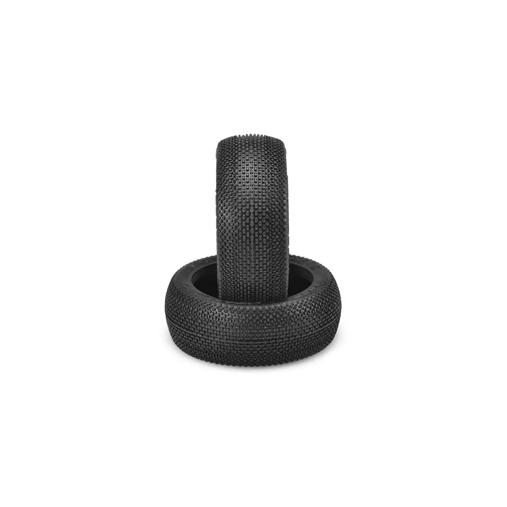 Rehab 1/8Th Buggy Tyre & Insert Silver Compound - 1Pr 2