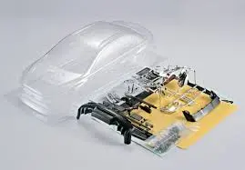 Killerbody Mitsubishi Evox 1:10 Onroad Clear Body Shell Incl Access. (Wb 257Mm) - Kb48001 1