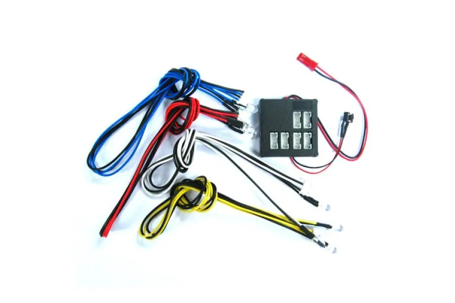 Yeah Racing 1:10 8 Led Light Kit Complete - Yea-Lk-0002 1