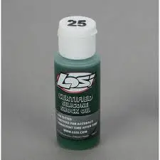 Losi 25Wt Silicone Shock Oil 2Oz - Tlr74004 1
