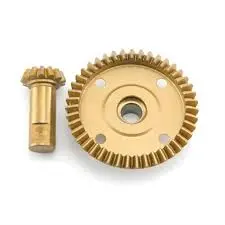 Losi F/R Diff Ring Gear & Pinion Titanium-Ni Lst/ 2/ Aft/ Mgb - Losb3535 1