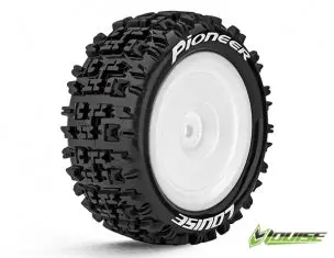 Louise E-Pioneer 1:10 Buggy Rr Wheel And Tyre 2Pcs - Lt3278swkr 1