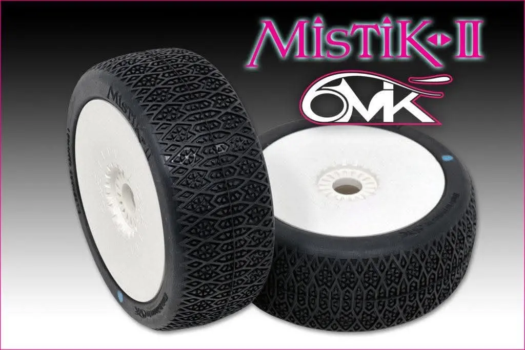 Mistik 2 Blue 1/8Th Buggy Un-Glued Tyre Deal - 1 Set 1