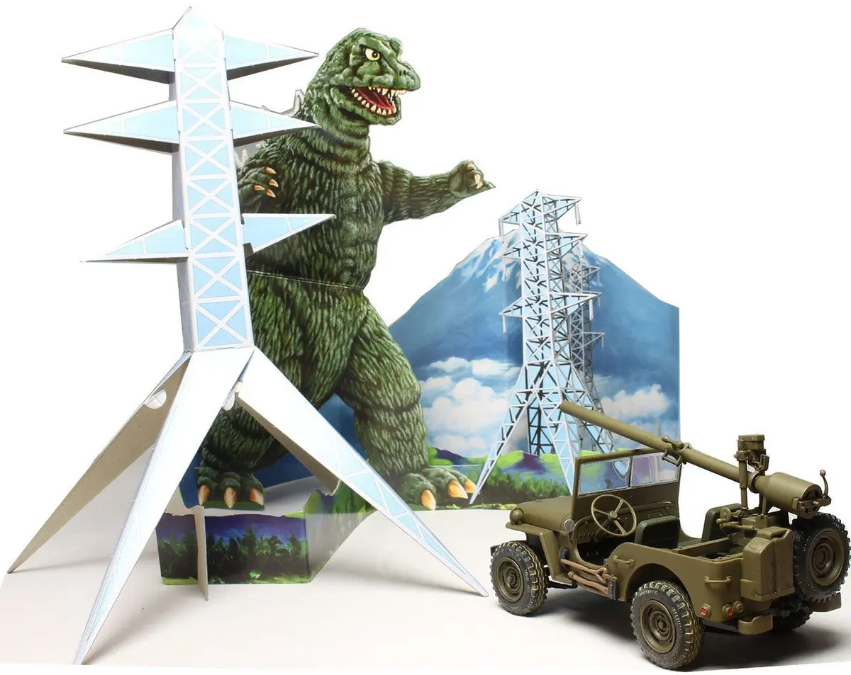 Mpc Godzilla Army Jeep 1:25 - Mpc882 2