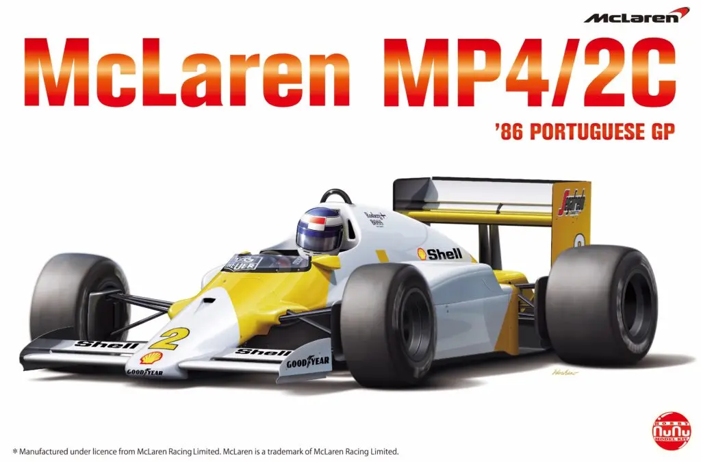 Nunu 1986 Mclaren Mp4/2C Portuguese Gp 1:20 - Nu-20001 1