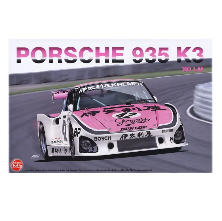 Nunu Porsche 935 K3 1980 Lemans No.42 1:24 - Nu-24029 1