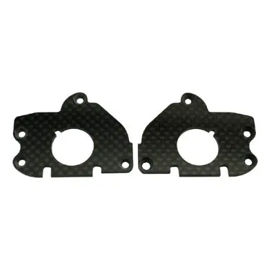 Hobao Hyper 10 Fr Diff Side Plates Graphite - Hb-224205 1