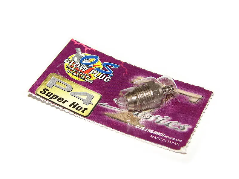 O.S. Engines P4 Turbo Super Hot Off Road Glow Plug - Osm71641400 1