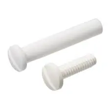 Pan Head Screw, M3x10, Nylon (5Pcs) Gf-0310-001 1