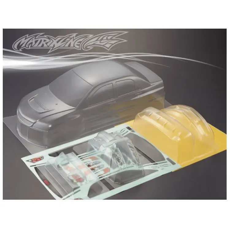 Matrixline Mitsubishi Lancer Evo-9 1:10 Clear Body Wb: 190Mm - Pc201305 1
