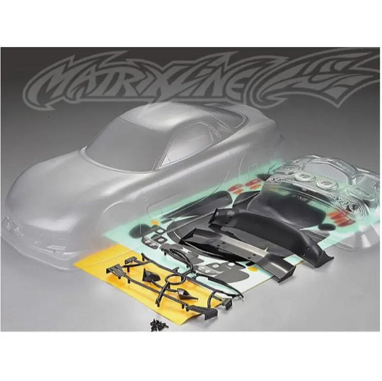 Matrixline Mazda Rx-7 1:10 Clear Body Wb: 190Mm - Pc201404 1