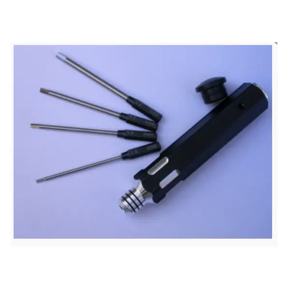 Prolux Metric Hex Driver Set W/ 4 Tips & Handle - Pl1305a 1