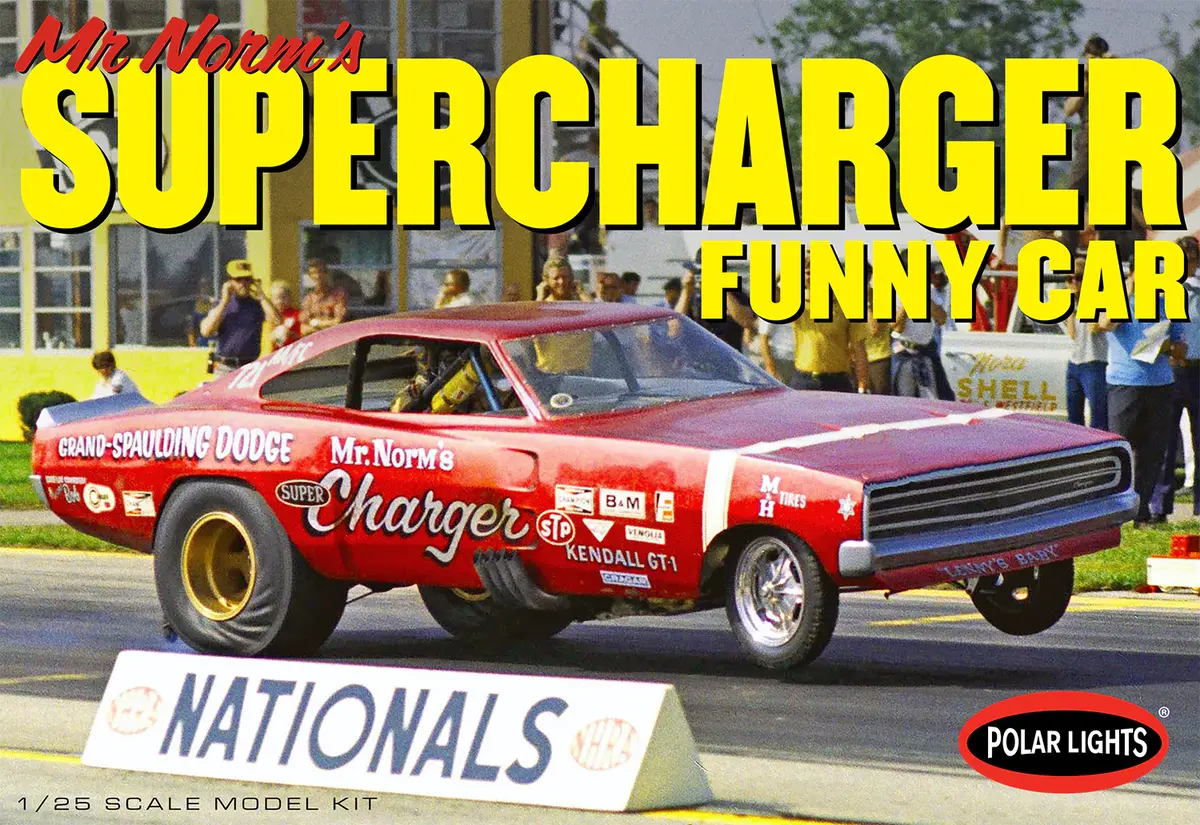 Polarlights 1969 Dodge Charger Funny Car 1:25 - Pol989 1