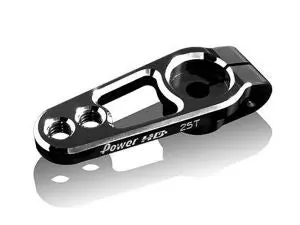 Power Hd 25T Black Offset Hd Alum. Servo Horn - Pow-Sr8 1