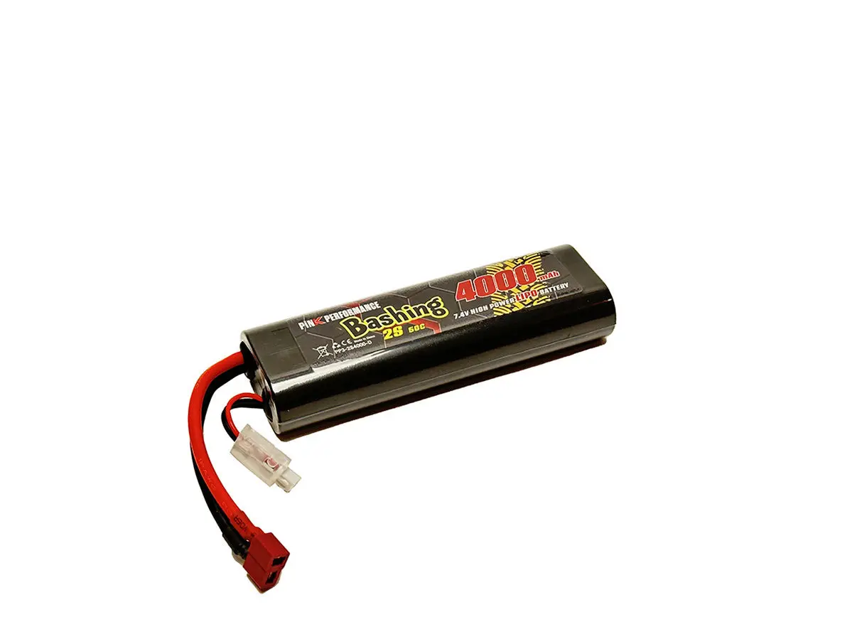 2S 7.4V 4000Mah 50C Lipo Battery - Deans Connector * 1