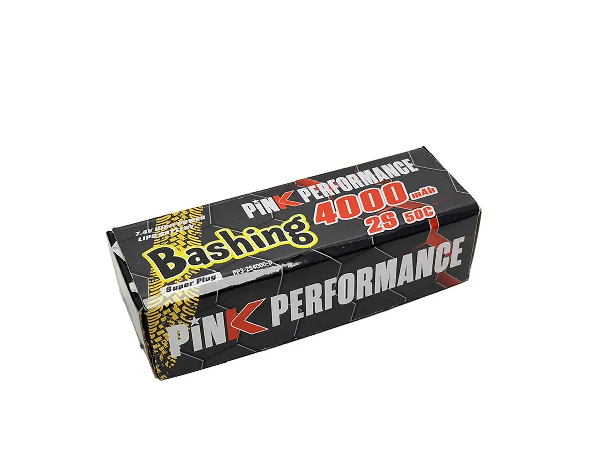 2S 7.4V 4000Mah 50C Lipo Battery - Deans Connector * 2