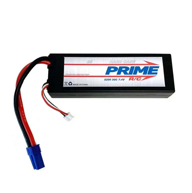 Prime 5200Mah 7.4V 2S 50C Lipo With Ec5 Connector - Pmqb52002shc 1