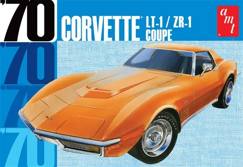 Amt 1970 Chevy Corvette Coupe 1:25 - Amt1097 1