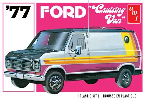 Amt 1977 Ford Cruising Van 2T 1:25 - Amt1108m 1