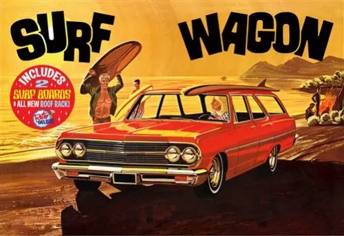 Amt 1965 Chevelle Surf Wagon 1:25 - Amt1131 1