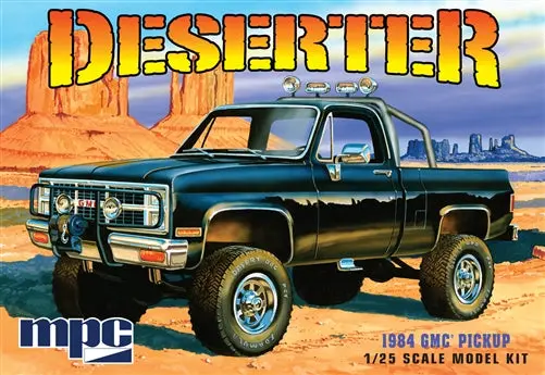 Mpc 1984 Gmc Pickup Black 1:25 - Mpc848 1