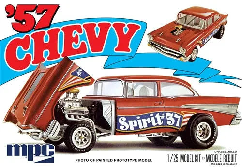 Mpc 1957 Chevy Flip Nose Spirit Of 57 1:25 - Mpc904 1