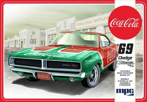 Mpc 1969 Dodge Charger Rt Coca Cola Snap 1:25 - Mpc919 1