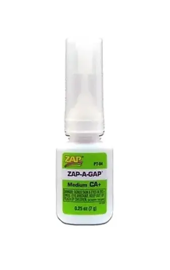 Zap Green Medium Ca Glue 0.25Oz - Pt-04 1