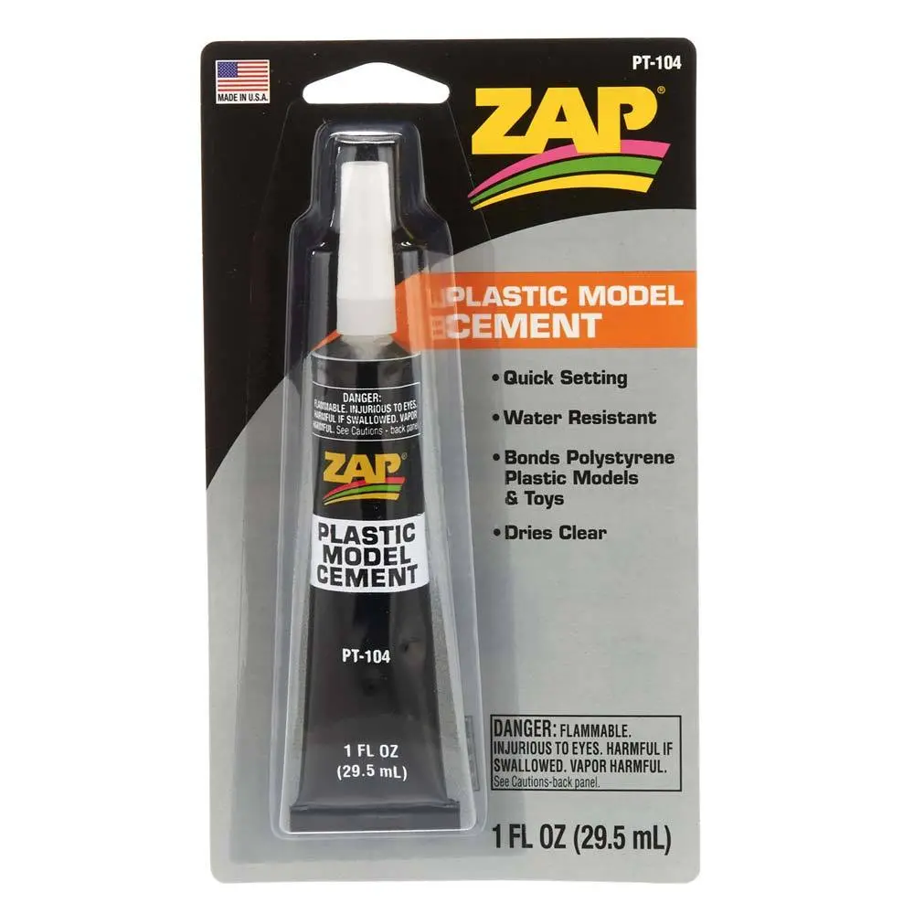 Zap Plastic Model Cement 1Oz - Pt-104 1