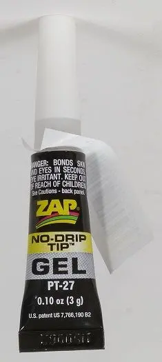 Zap Gel Glue 0.1Oz - Pt-27 1