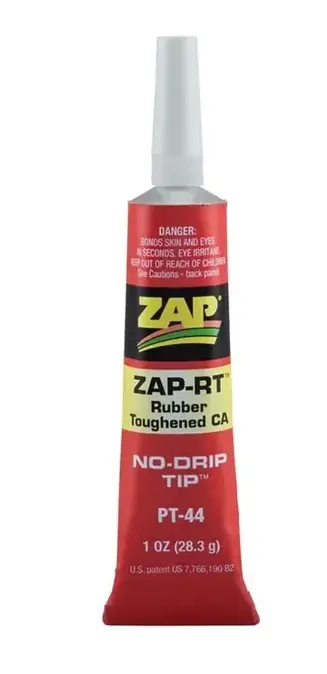Zap-Rt Rubber Toughened Ca Glue 1Oz - Pt-44 1
