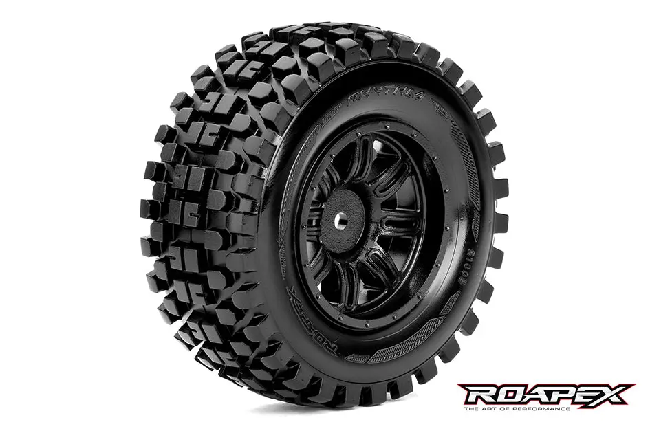 Roapex Rythm 1:10 Sc Wheel And Tyre 2.2/3.0 2Pcs - R1003-B 1