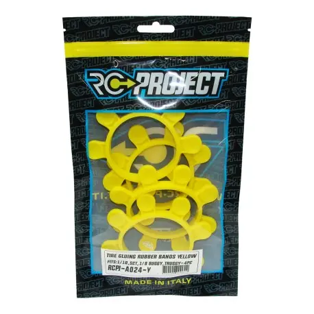 Tyre Gluing Bands - Yellow 1