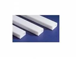Evergreen 6.3X9.5X350mm Styrene Rectangle Tube White 2Pcs - Eg259 1