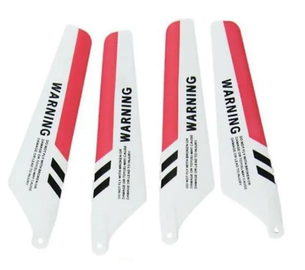 Syma S107h Red Main Blade Set 2Xcw 2Xccw - Sym-S107g-03B 1