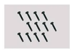 Hbx 2.5X14mm Round Head Screw 10Pcs - Hbx-S028 1