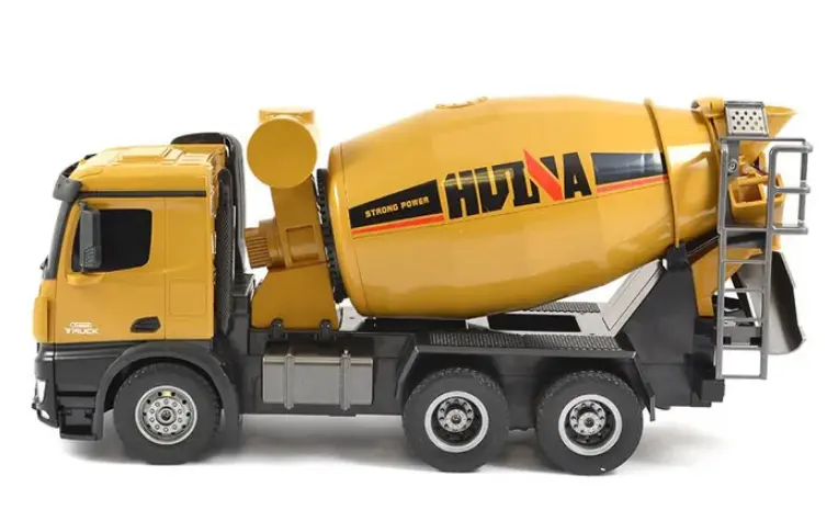 Huina 1:14 Cement Truck Rc Construction With 2.4Ghz Radio, Battery And Usb Charger - Sfmhn1574 1
