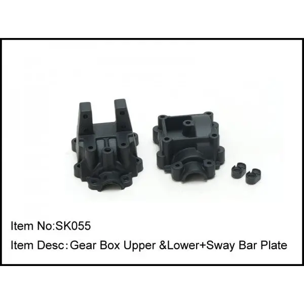 Caster Gear Box Up & Low & Sw Bar Plate - Cask055 1