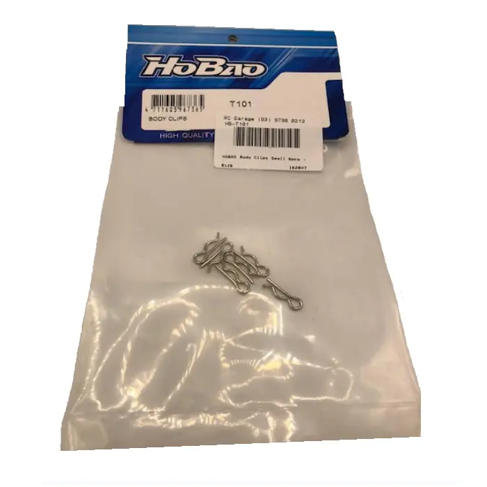 Hobao Body Clips Small 6Pcs - Hb-T101 1
