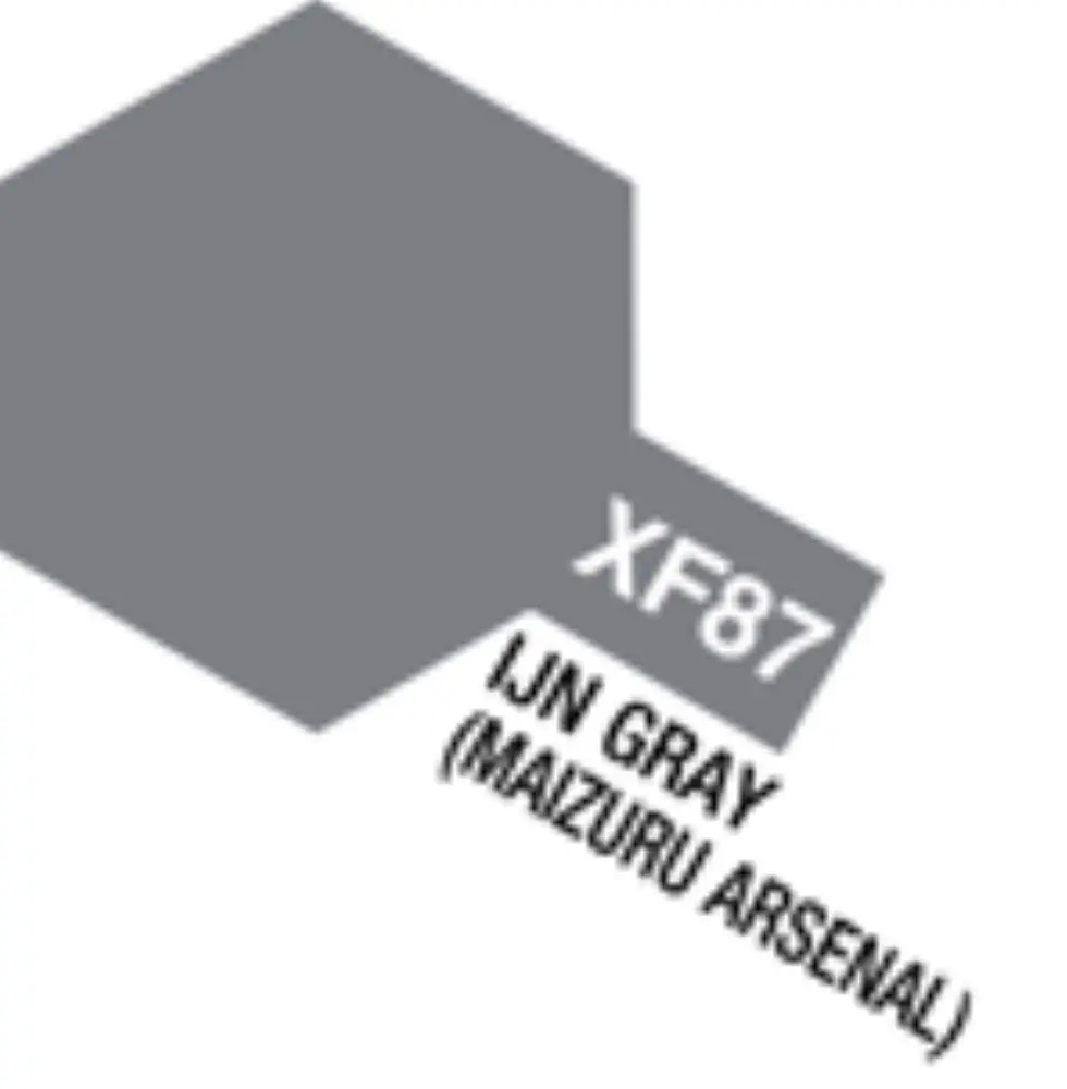 Tamiya Xf-87 Ijn Gray Maizuru Arsenal Mini Acrylic 10Ml - 81787 2