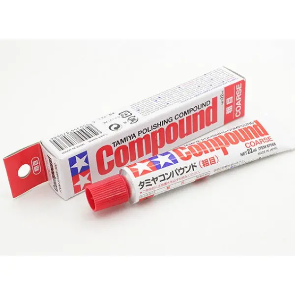 Tamiya Coarse Polishing Compound 22Ml - 87068 1