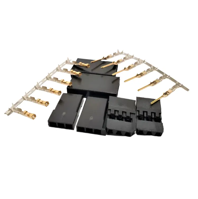 Tornado Jst Black 3-Pin Connectors M&F 2Pcs/Ea - Trc-1003 1
